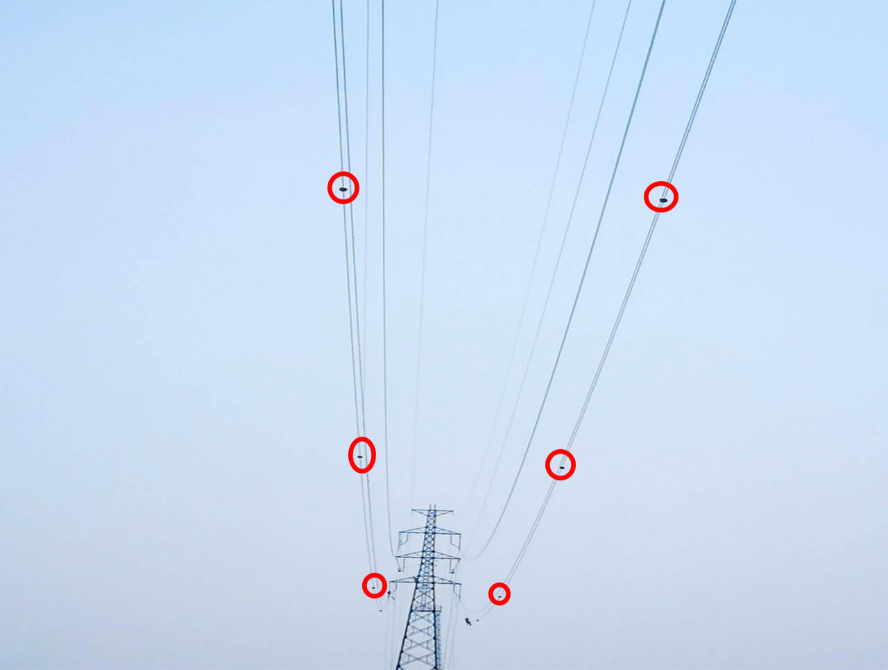 高壓線路防外力破壞智能警示裝置 高壓線路防外力破壞智能警示裝置